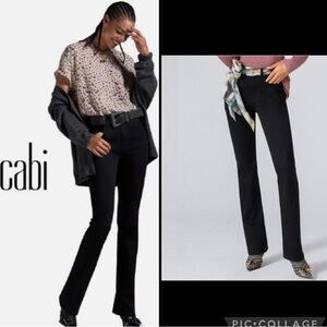 CAbi 5th Avenue Black Jeans Size 2
